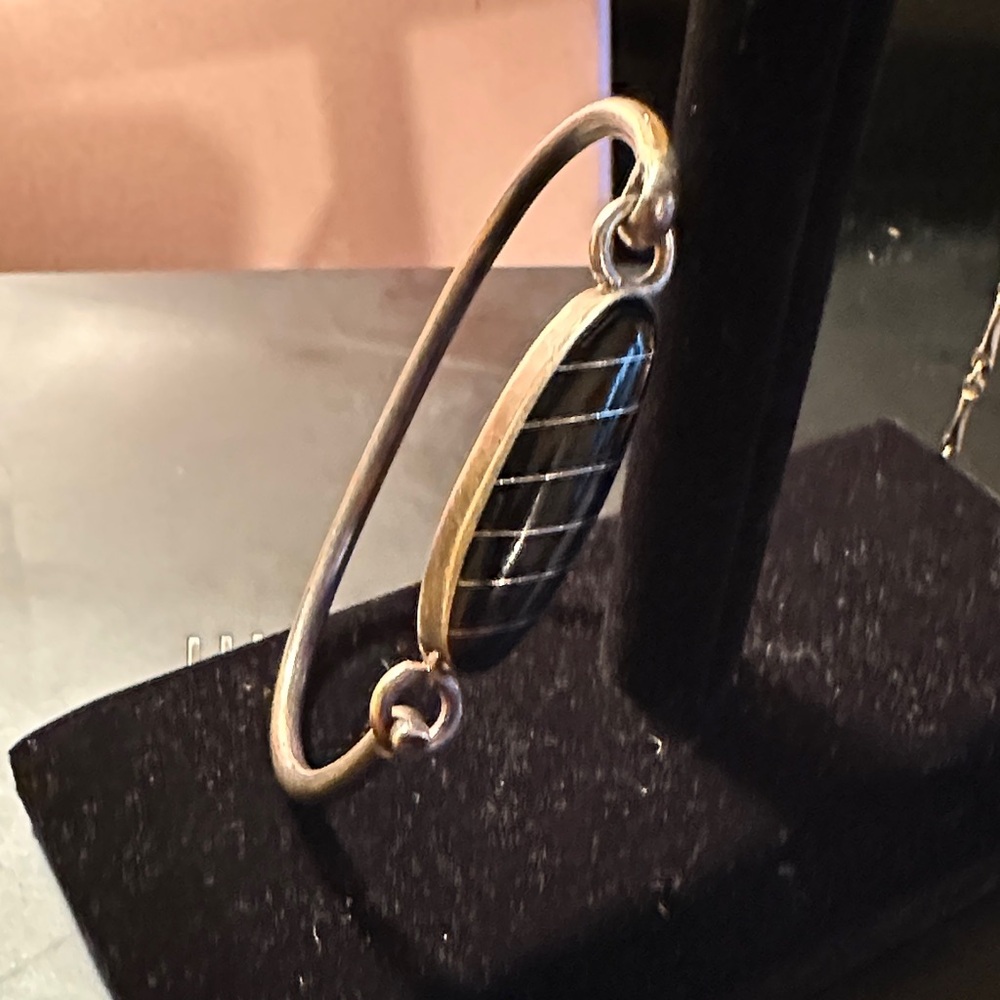 925 SILVER and ONYX Bracelet